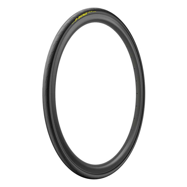 Pirelli, P ZERO Velo Tubular, Road Tire, 700x25C, Tubular, YellowSOFT, TechBELT, 300TPI, Black