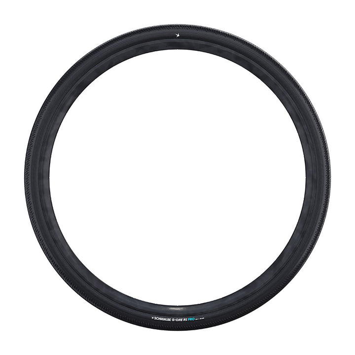 Schwalbe, G-One RS, Gravel Tire, 700x45C, Folding, Tubeless Ready, Addix Race, Pro, 67TPI, Transparent Sidewall