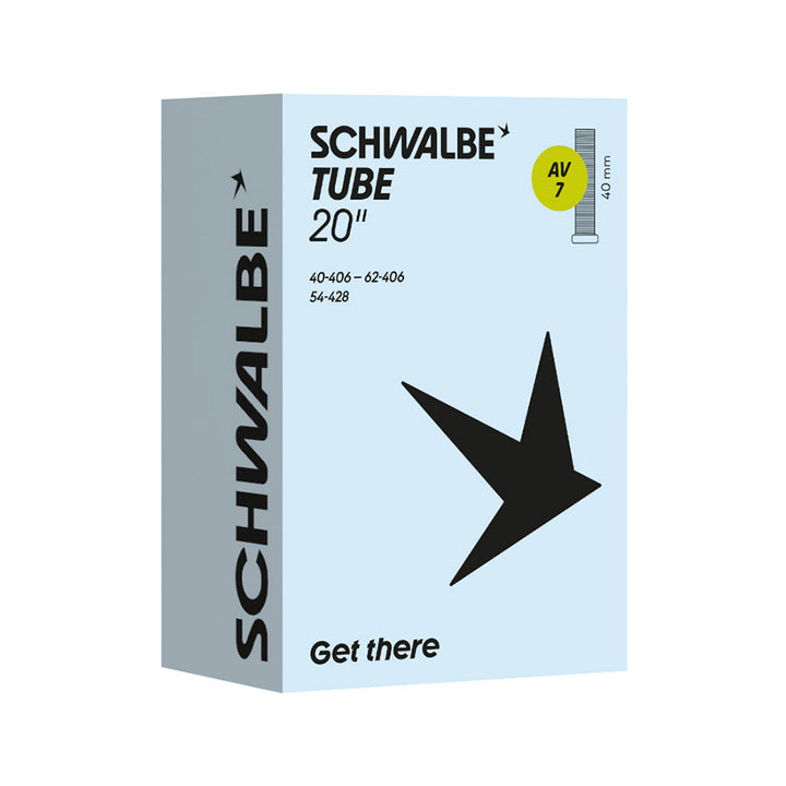 Schwalbe, Schrader, Tube, 45° Schrader, Length: 40mm, 12-1/2&