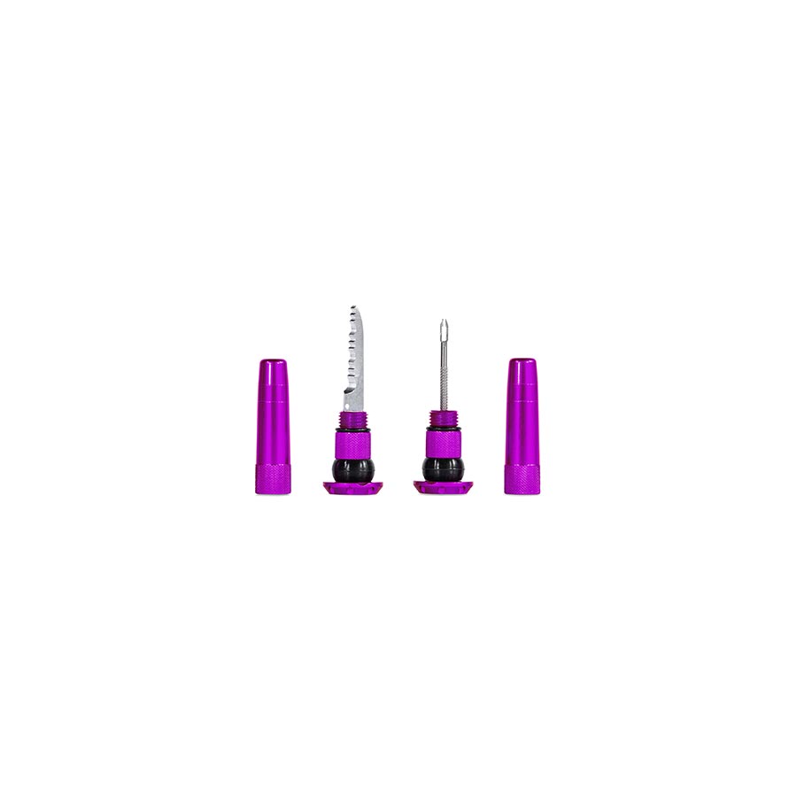 Muc-Off, Stealth Tubeless Plugs, Patch Kit, Orange, Pair