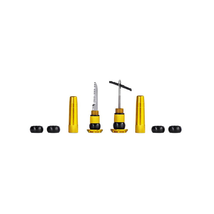 Muc-Off, Stealth Tubeless Plugs, Patch Kit, Orange, Pair