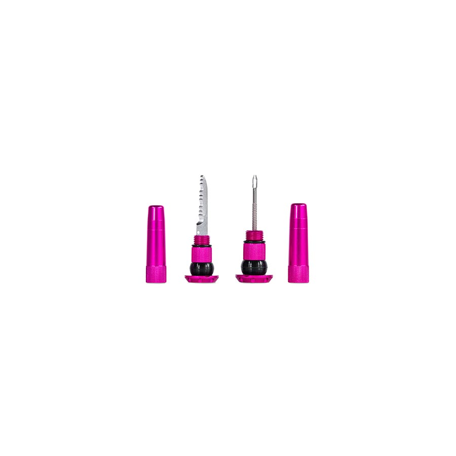 Muc-Off, Stealth Tubeless Plugs, Patch Kit, Orange, Pair