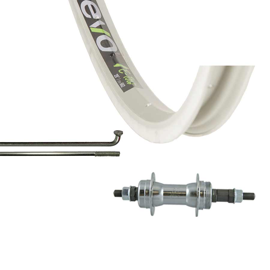 Wheel Shop - Single Wall - 24" - Evo Tour 20 Silver