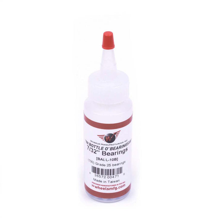 Wheels Manufacturing, Steel Ball Bearings, Bottle of 500, 5/32&
