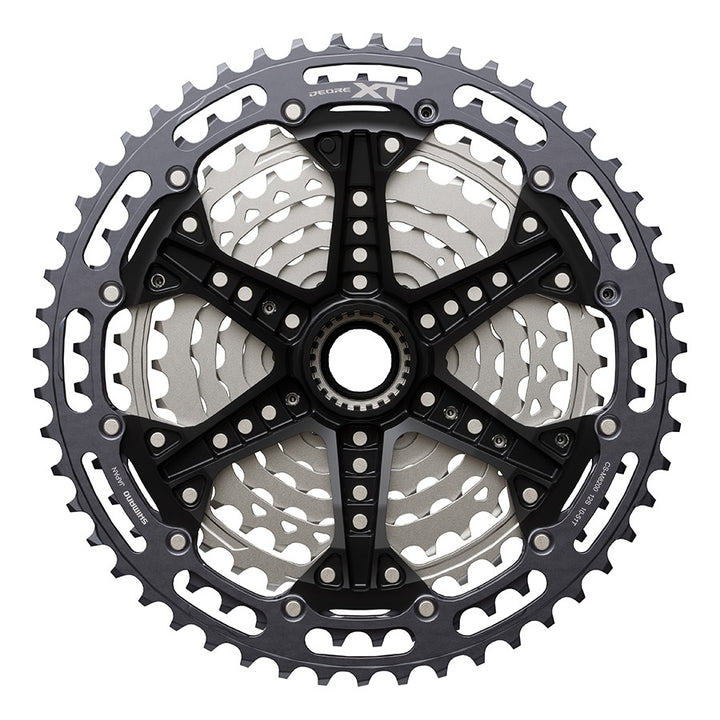 Shimano, Deore XT CS-M8200, Cassette, Anodized, Speed: 12, 10-51T, MicroSpline, ICSM8200051