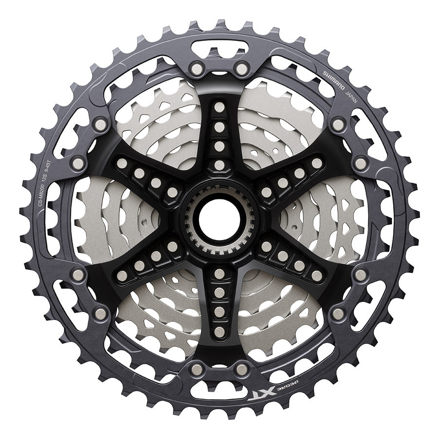 Shimano, Deore XT CS-M8200, Cassette, Anodized, Speed: 12, 10-51T, MicroSpline, ICSM8200051