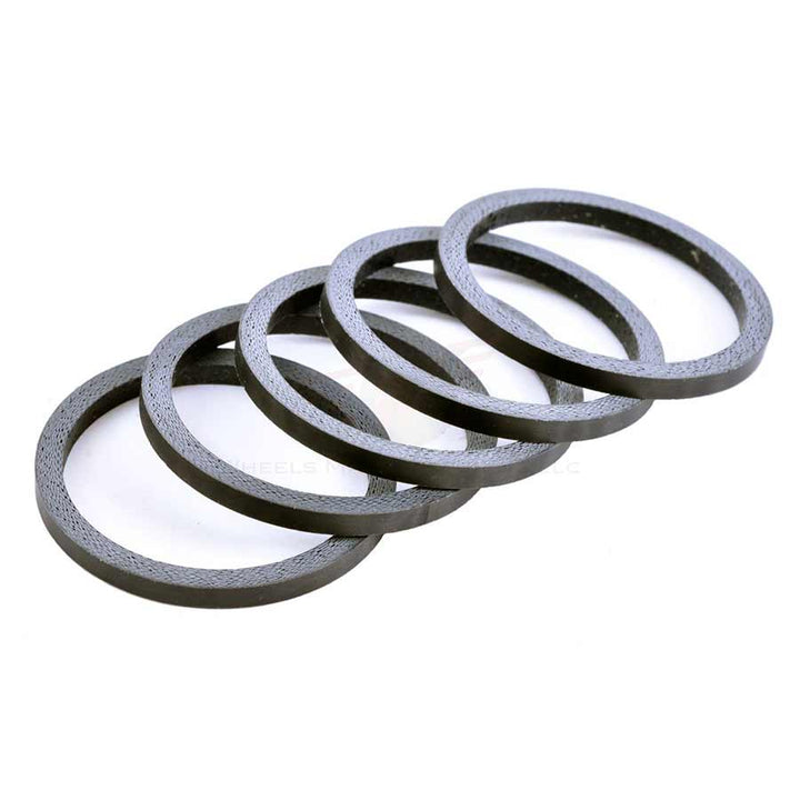 Wheels Manufacturing, Matte Carbon, Headset Spacer, 1-1/8&