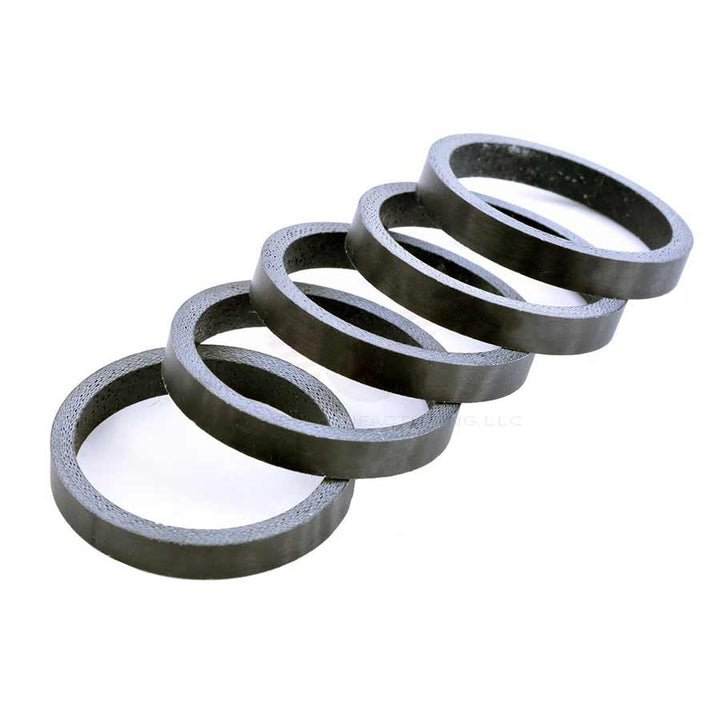 Wheels Manufacturing, Matte Carbon, Headset Spacer, 1-1/8&