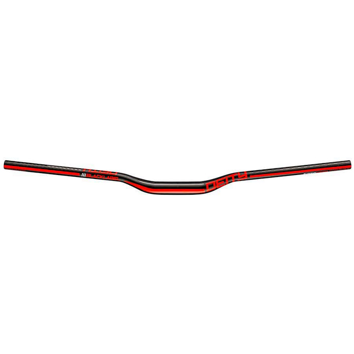 Deity, Black Label 25, MTB Handlebar, Diameter: 31.8mm, 800mm, Rise: 25mm, Red