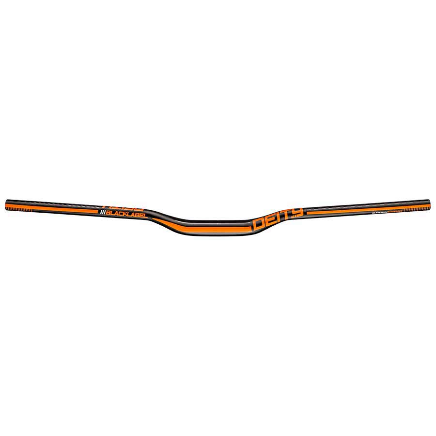 Deity, Black Label 25, MTB Handlebar, Diameter: 31.8mm, 800mm, Rise: 25mm, Red