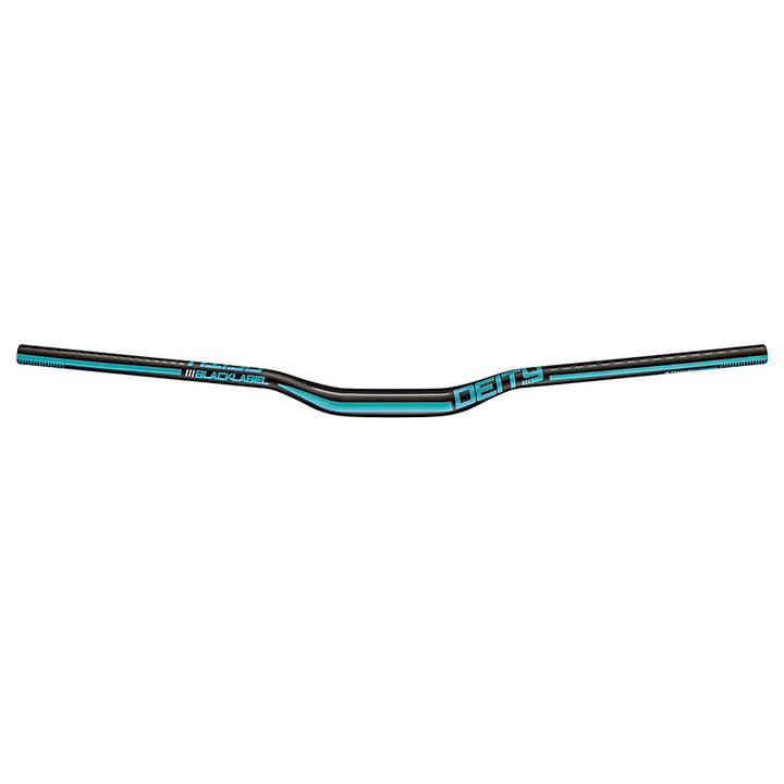 Deity, Black Label 25, MTB Handlebar, Diameter: 31.8mm, 800mm, Rise: 25mm, Red