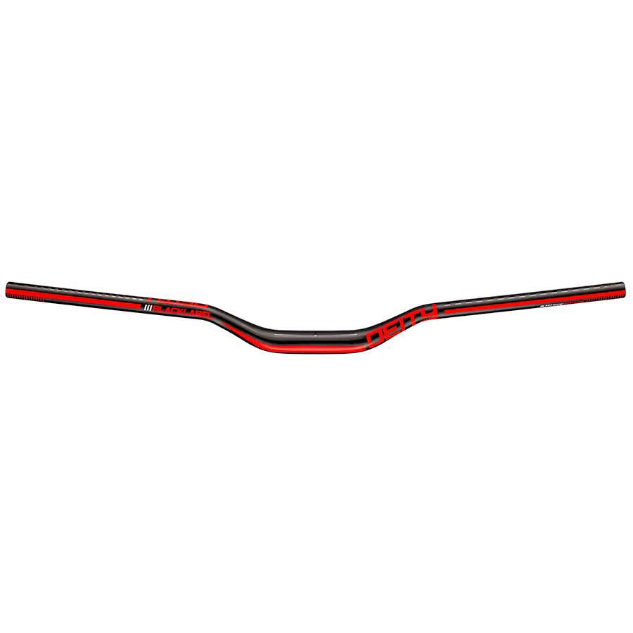 Deity, Black Label 38, MTB Handlebar, Diameter: 31.8mm, 800mm, Rise: 38mm, Red