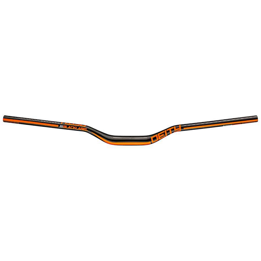 Deity, Black Label 38, MTB Handlebar, Diameter: 31.8mm, 800mm, Rise: 38mm, Red
