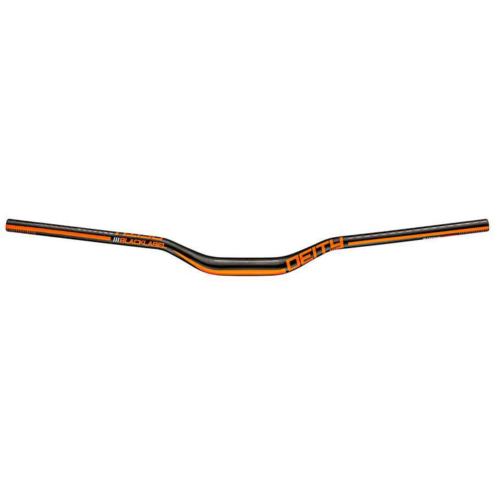 Deity, Black Label 38, MTB Handlebar, Diameter: 31.8mm, 800mm, Rise: 38mm, Red