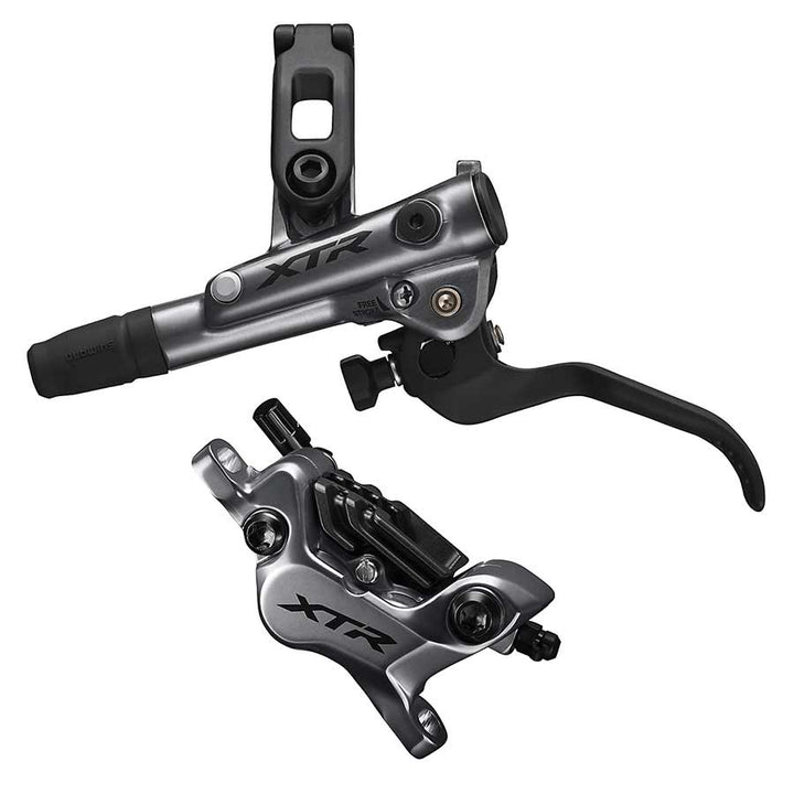 Shimano, XTR  BL/BR-M9120, MTB Hydraulic Disc Brake, Front, Post mount, Disc: Not included, 385g, Black, Kit