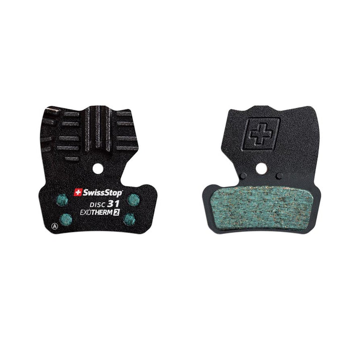 SwissStop, Exotherm2 31, Disc Brake Pads, Shape: SRAM Guide/G2, Organic, Pair