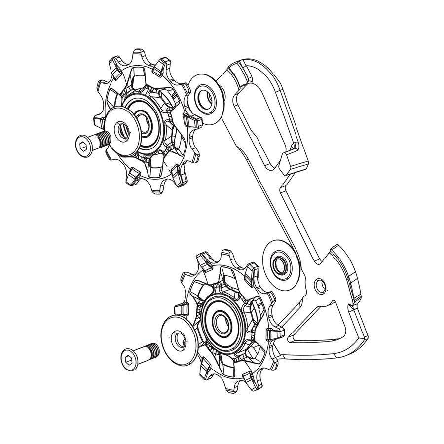 SRAM - EX1 Inner Cage/Pulley