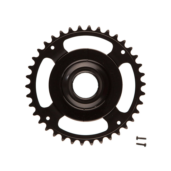 Shimano, CR-ET600, Chainring, Teeth: 38, Speed: 9-11, BCD: 104, Steel, Black, ECRET600A8XL