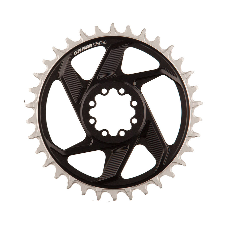 SRAM, XX Downhill, Chainring, Teeth: 32, Speed: 7, BCD: Direct Mount SRAM 8 Bolt, Aluminum, Black, 11.6218.078.000