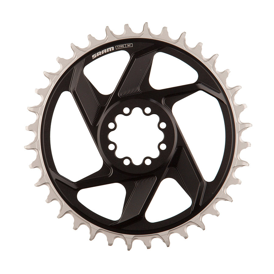 SRAM, XX Downhill, Chainring, Teeth: 32, Speed: 7, BCD: Direct Mount SRAM 8 Bolt, Aluminum, Black, 11.6218.078.000