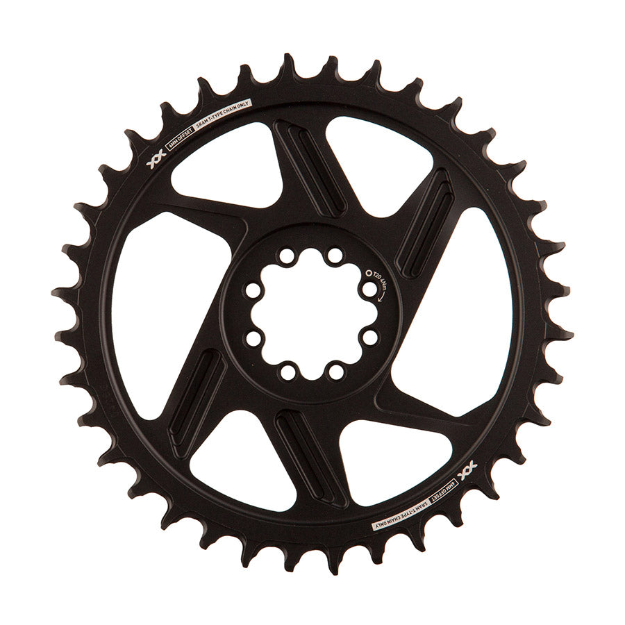 SRAM, XX Downhill, Chainring, Teeth: 32, Speed: 7, BCD: Direct Mount SRAM 8 Bolt, Aluminum, Black, 11.6218.078.000