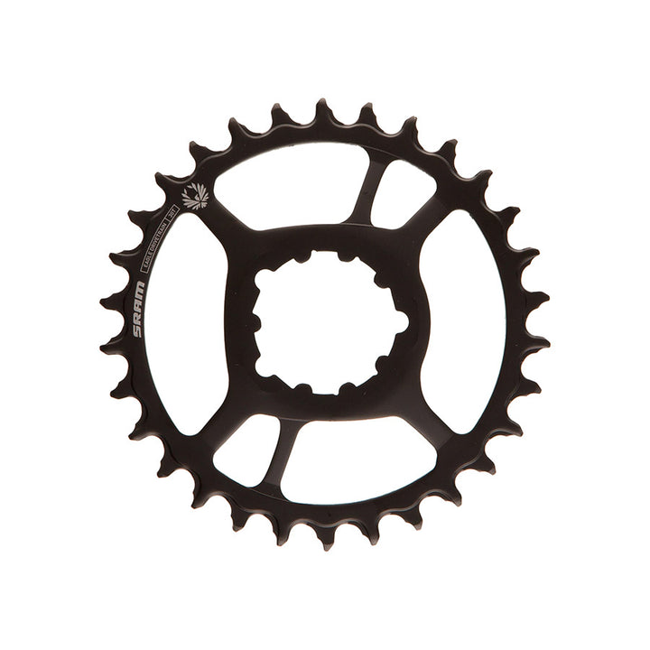SRAM, X-SYNC Eagle Steel 3mm F1, Chainring, Teeth: 30, Speed: 12, BCD: Direct Mount SRAM 3 Bolt, Bolts: 3, Steel, Black