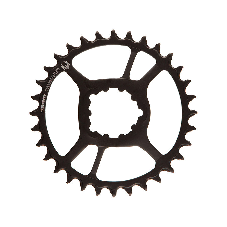 SRAM, X-SYNC Eagle Steel 3mm F1, Chainring, Teeth: 30, Speed: 12, BCD: Direct Mount SRAM 3 Bolt, Bolts: 3, Steel, Black
