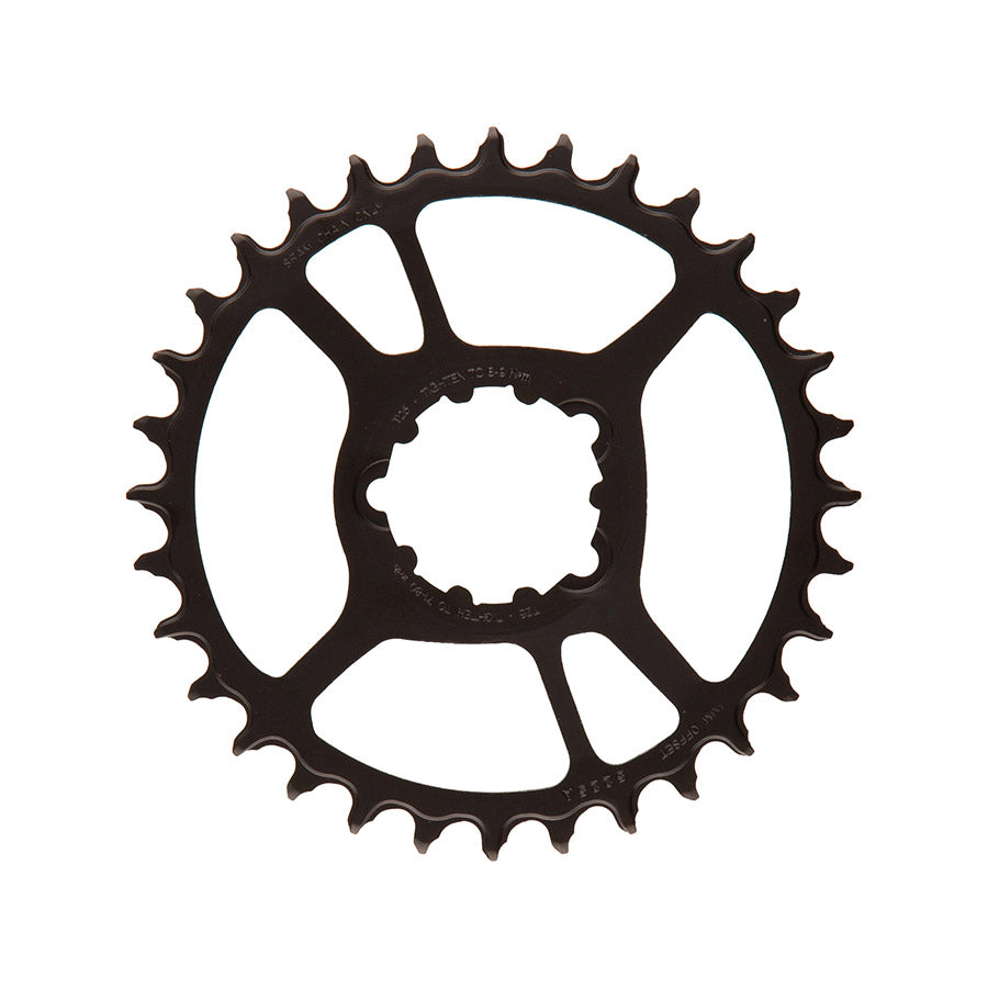 SRAM, X-SYNC Eagle Steel 3mm F1, Chainring, Teeth: 30, Speed: 12, BCD: Direct Mount SRAM 3 Bolt, Bolts: 3, Steel, Black