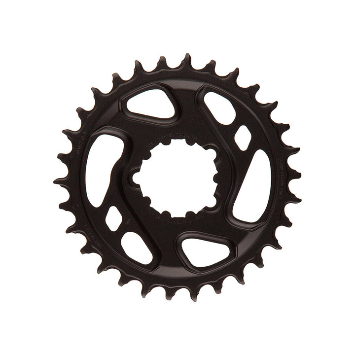 SRAM, X-SYNC Eagle Aluminum 3mm F1, Chainring, Teeth: 30, Speed: 12, BCD: Direct Mount SRAM 3 Bolt, Bolts: 3, Aluminum, Black