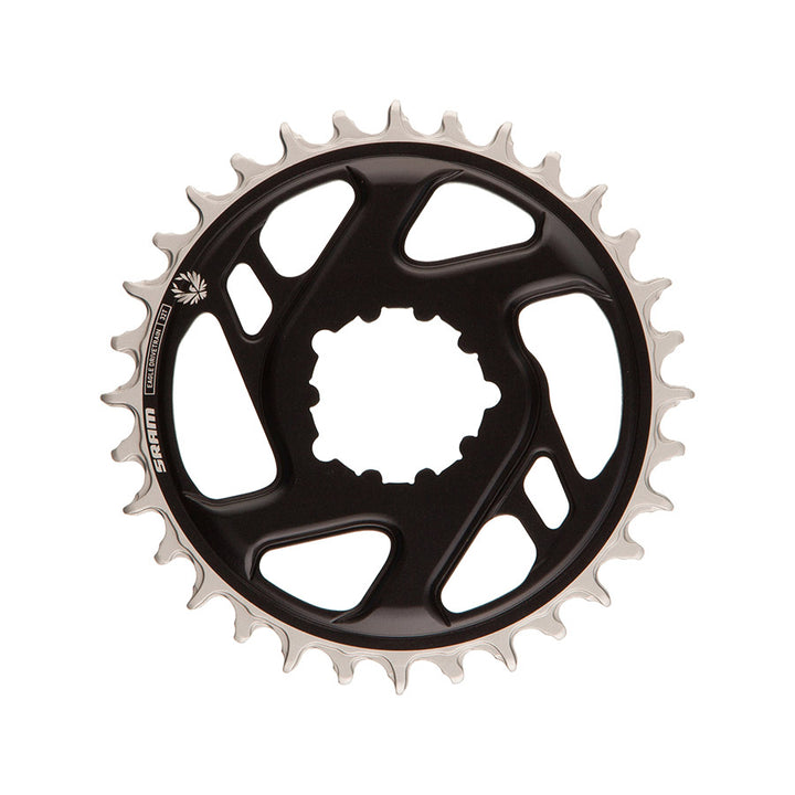 SRAM, X-SYNC Eagle Aluminum 3mm F1, Chainring, Teeth: 30, Speed: 12, BCD: Direct Mount SRAM 3 Bolt, Bolts: 3, Aluminum, Black