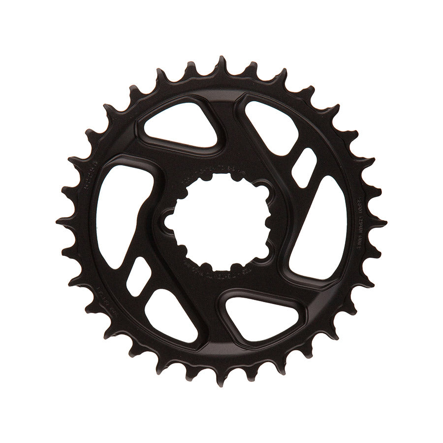 SRAM, X-SYNC Eagle Aluminum 3mm F1, Chainring, Teeth: 30, Speed: 12, BCD: Direct Mount SRAM 3 Bolt, Bolts: 3, Aluminum, Black