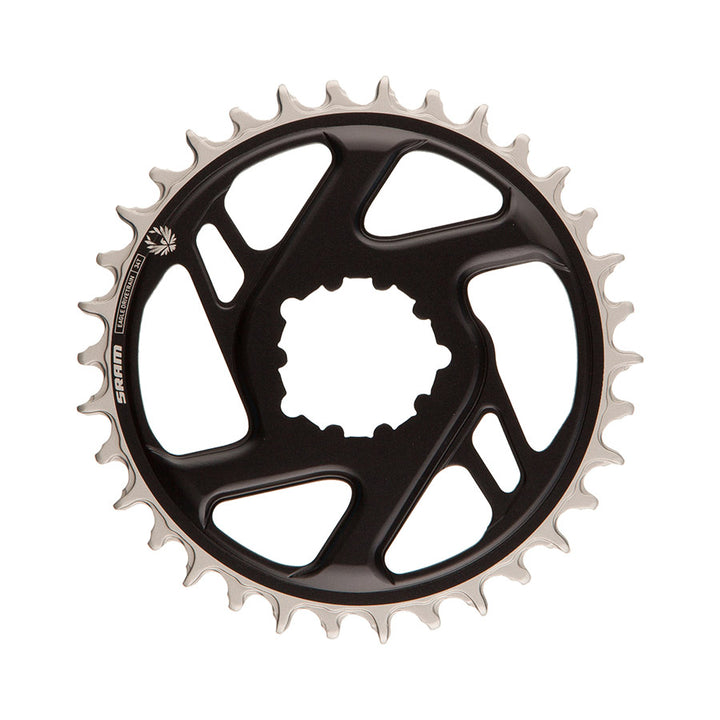 SRAM, X-SYNC Eagle Aluminum 3mm F1, Chainring, Teeth: 30, Speed: 12, BCD: Direct Mount SRAM 3 Bolt, Bolts: 3, Aluminum, Black