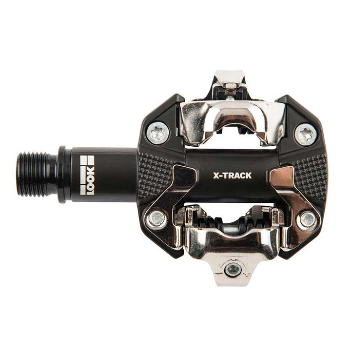 Look, X-Track, MTB Clipless Pedals, Aluminum body, Cr-Mo axle, 9/16&