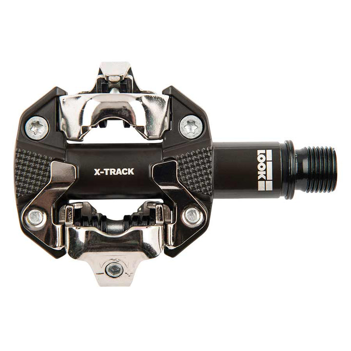 Look, X-Track, MTB Clipless Pedals, Aluminum body, Cr-Mo axle, 9/16&