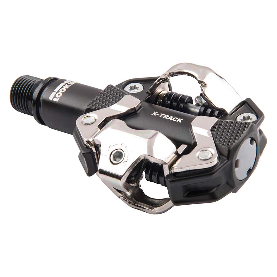 Look, X-Track, MTB Clipless Pedals, Aluminum body, Cr-Mo axle, 9/16&