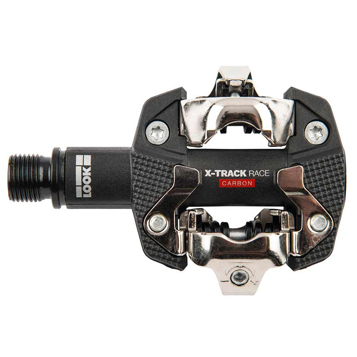 Look, X-Track Race Carbon, MTB Clipless Pedals, Carbon body, Cr-Mo axle, 9/16&