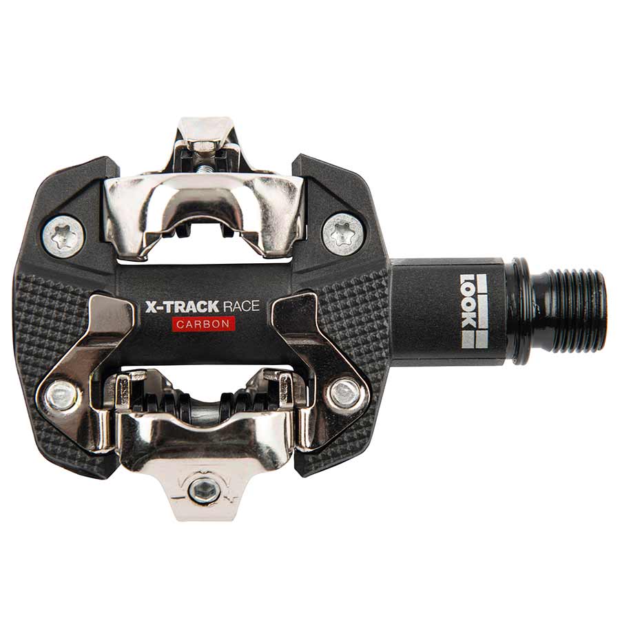 Look, X-Track Race Carbon, MTB Clipless Pedals, Carbon body, Cr-Mo axle, 9/16&