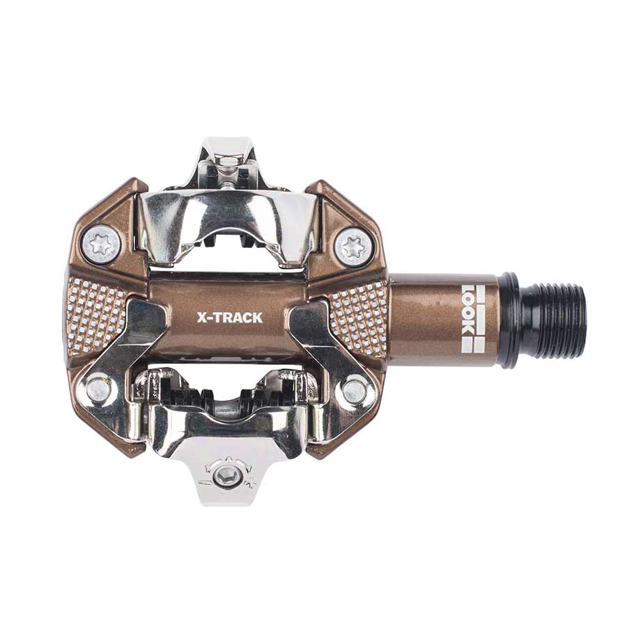 Look, X-Track Gravel Limited Edition, Pedals, Body: Aluminum, Spindle: Cr-Mo, 9/16&