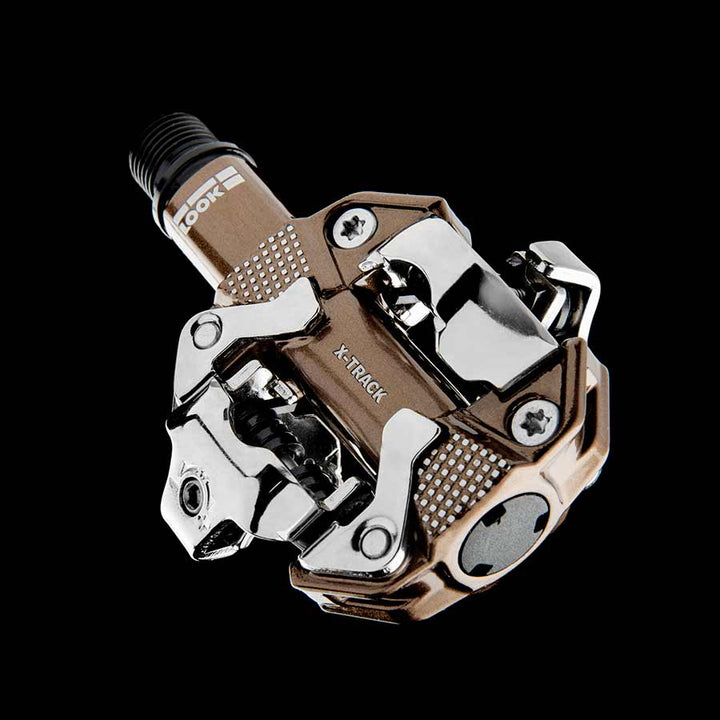 Look, X-Track Gravel Limited Edition, Pedals, Body: Aluminum, Spindle: Cr-Mo, 9/16&