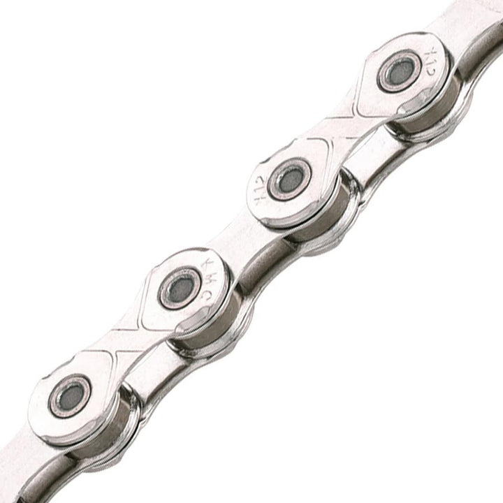 KMC, X12, Bulk Pack, Chain, 12 Speed, 126 Links, Silver, 25pcs