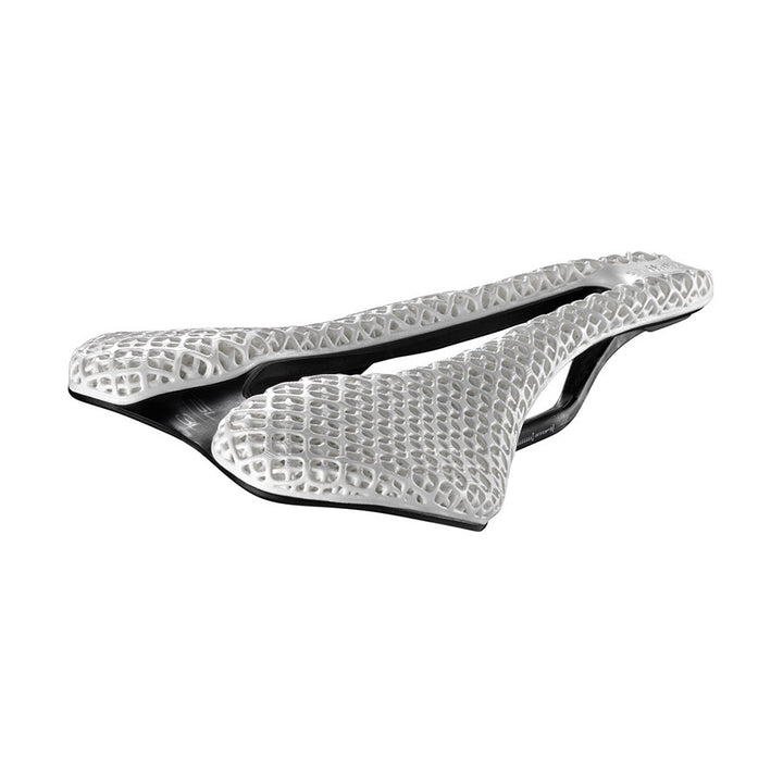 Selle Italia, SLR 3D, Boost, Superflow, Saddle, 248 x 145mm, Men, 129g, White