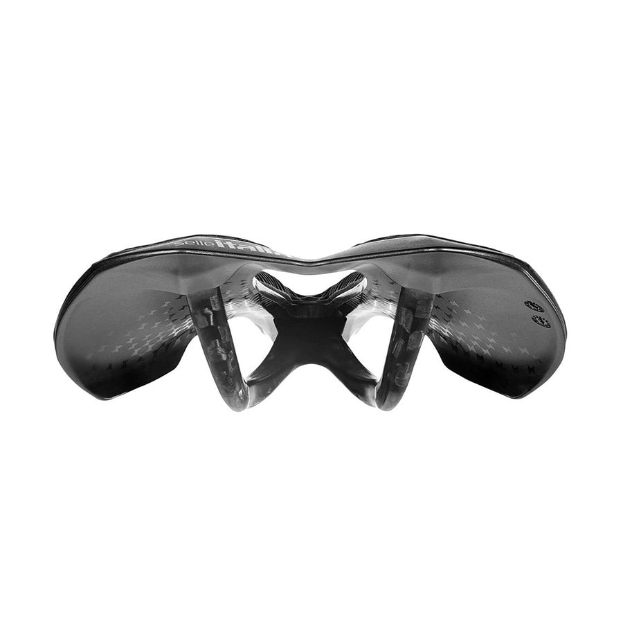 Selle Italia, SLR 3D Carbon Superflow, Saddle, 242x130, Men, 136g, Black