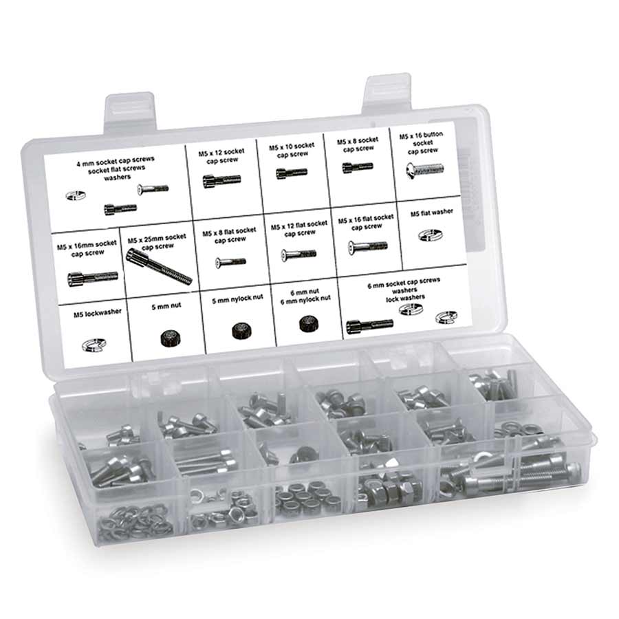 Wheels Manufacturing - 4, 5, 6mm Stainless Steel Fastener Kit