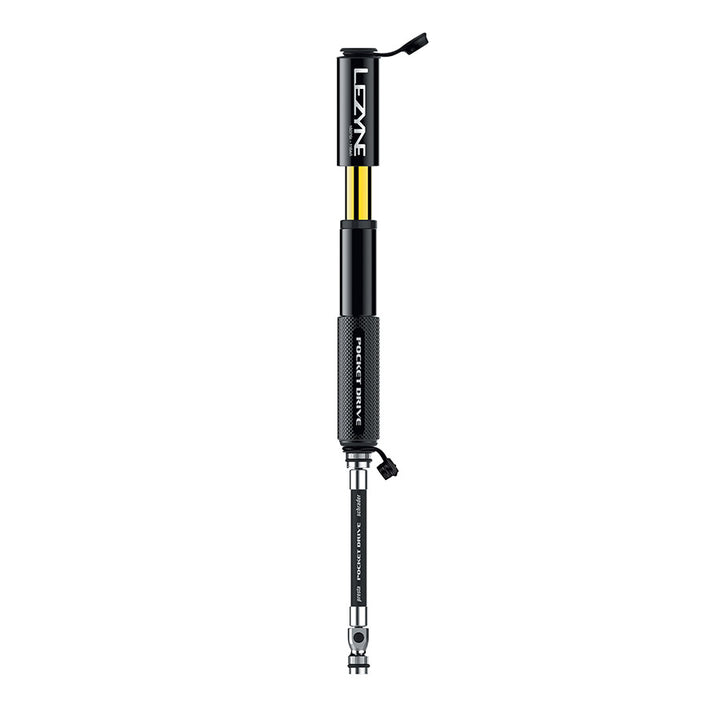 Lezyne, Pocket Drive, Pump, 160psi, Black