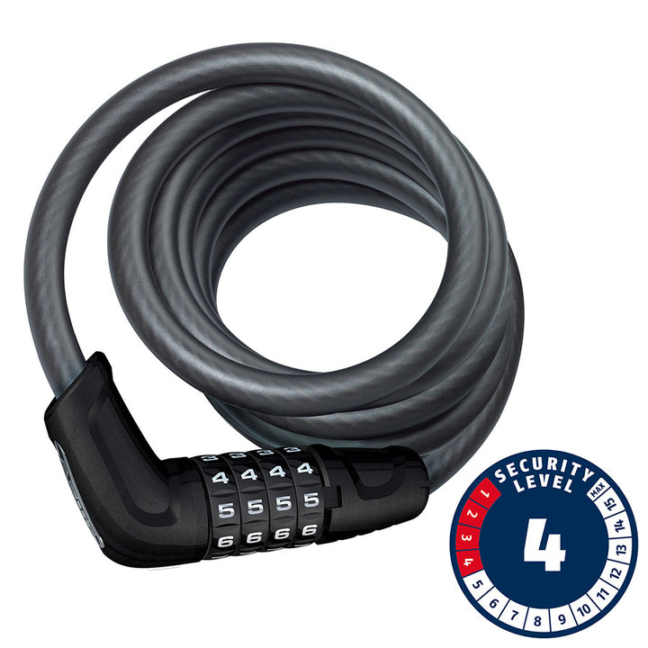 Abus, Tresor 6512C, Cable Lock, Combo, 12mm, 180cm, 5.9&