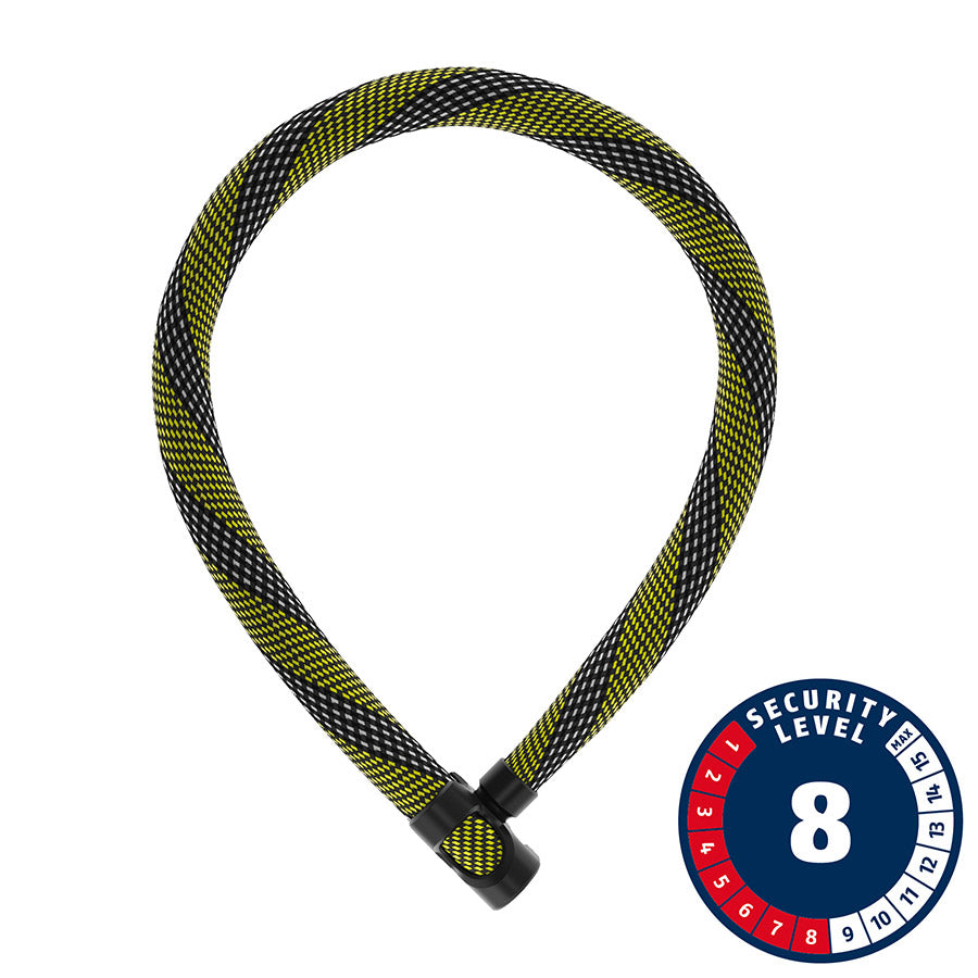 Abus, IvyTex IVERA 7210K, Chain Lock, Key, 7mm, 85cm, 2.8&