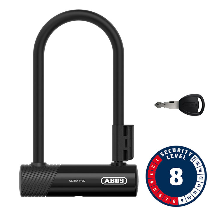 Abus, Ultra 410K Mini, U-Lock, Key, 12mm, 150x180mm, 5.9&