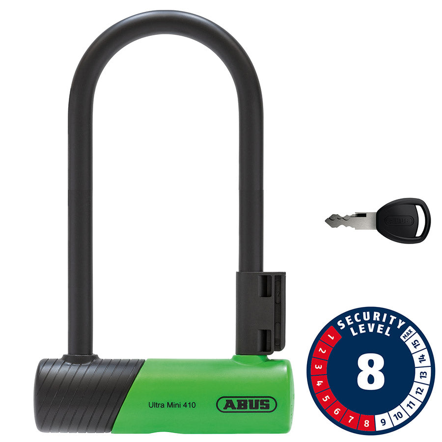 Abus, Ultra 410K Mini, U-Lock, Key, 12mm, 150x180mm, 5.9&