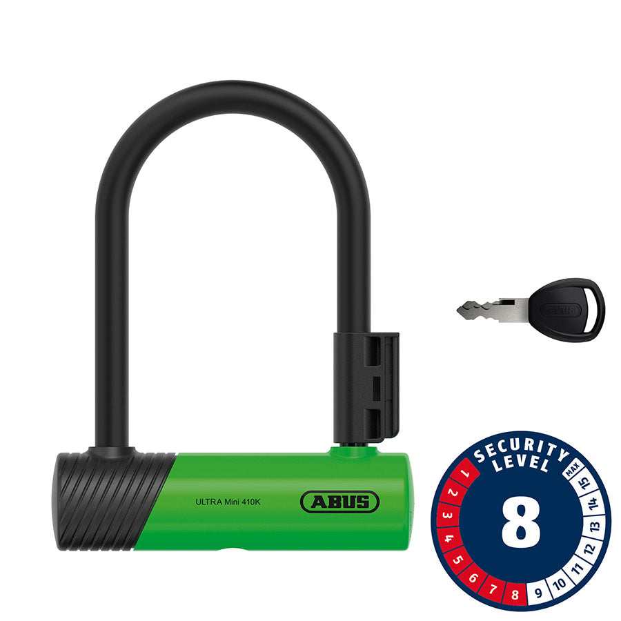 Abus, Ultra 410K Mini, U-Lock, Key, 12mm, 150x180mm, 5.9&