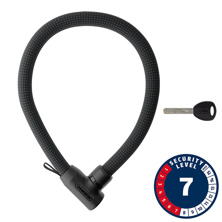 Abus, Yarnit 4004K, Chain Lock, Key, 4mm, 85cm, 2.8&
